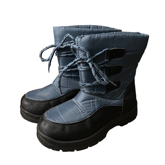 Childrens Insulated‎ Winter Snow Boots Size 13 - Picture 3 of 7